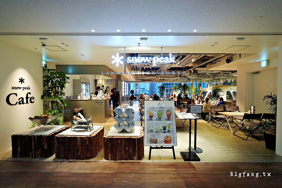 東京駅 Snow Peak Cafe KITTE丸の内