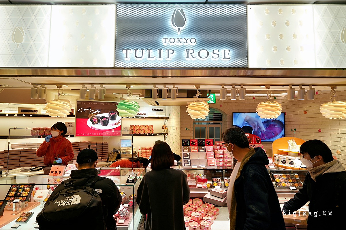 TOKYO TULIP ROSE 東京鬱金香玫瑰花造型餅乾 東京車站伴手禮