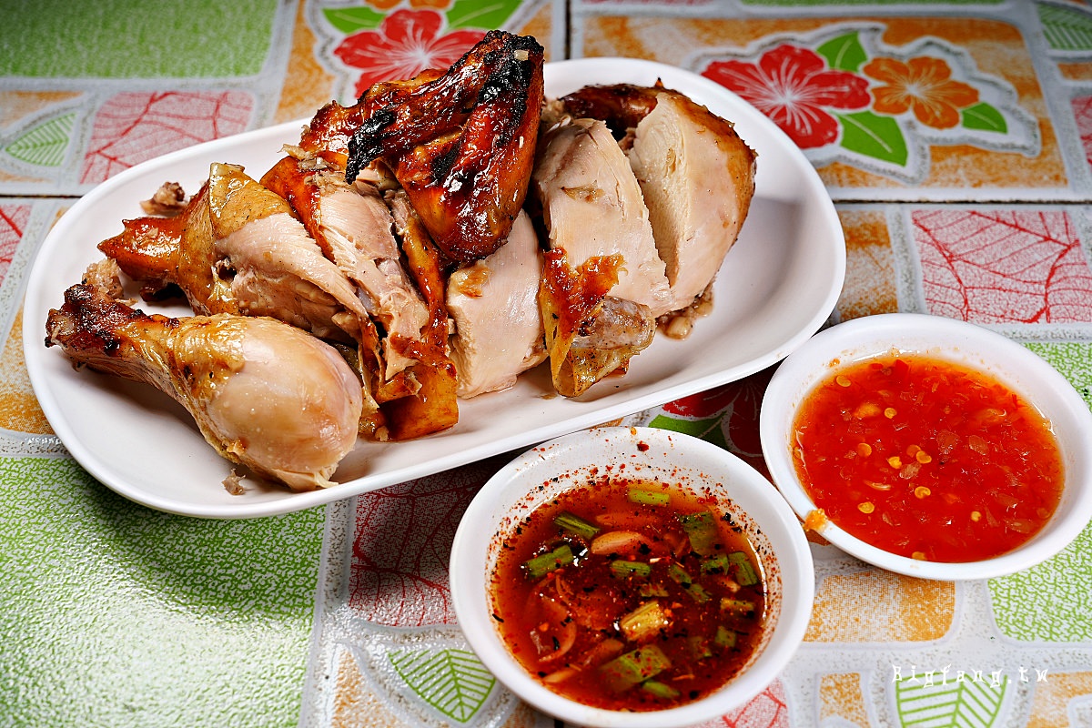 清邁古城區米其林美食 SP Chicken 東北烤雞專賣店 必比登推薦