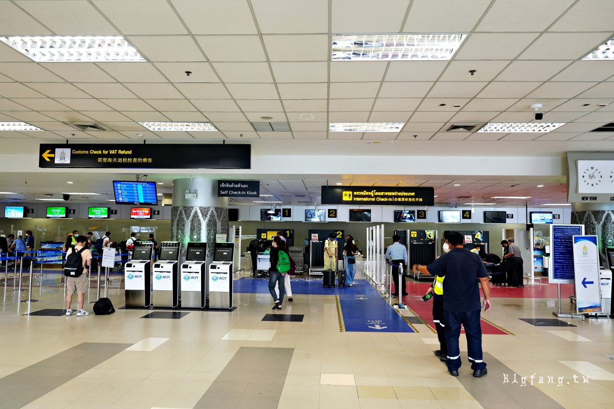 泰國清邁機場介紹 國際線 退稅
