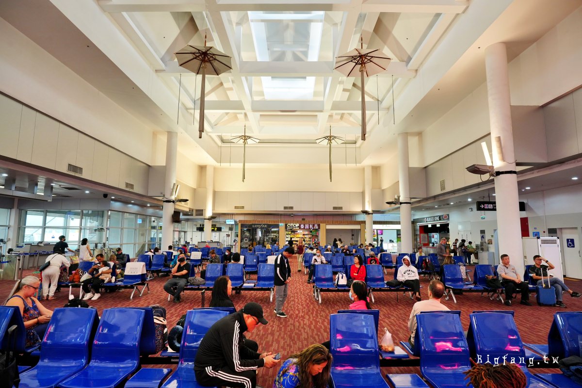 泰國清邁機場 國際線 候機室