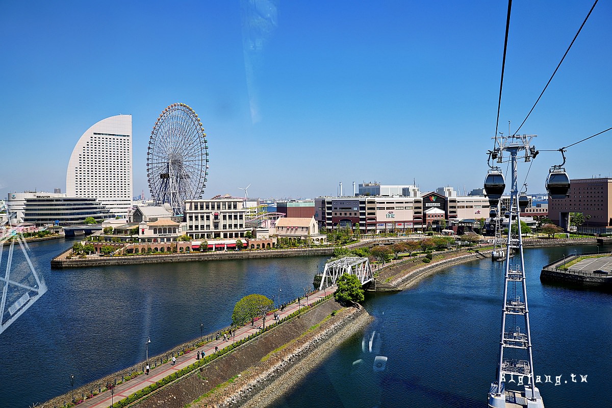 橫濱空中纜車 YOKOHAMA AIR CABIN 沿途美景
