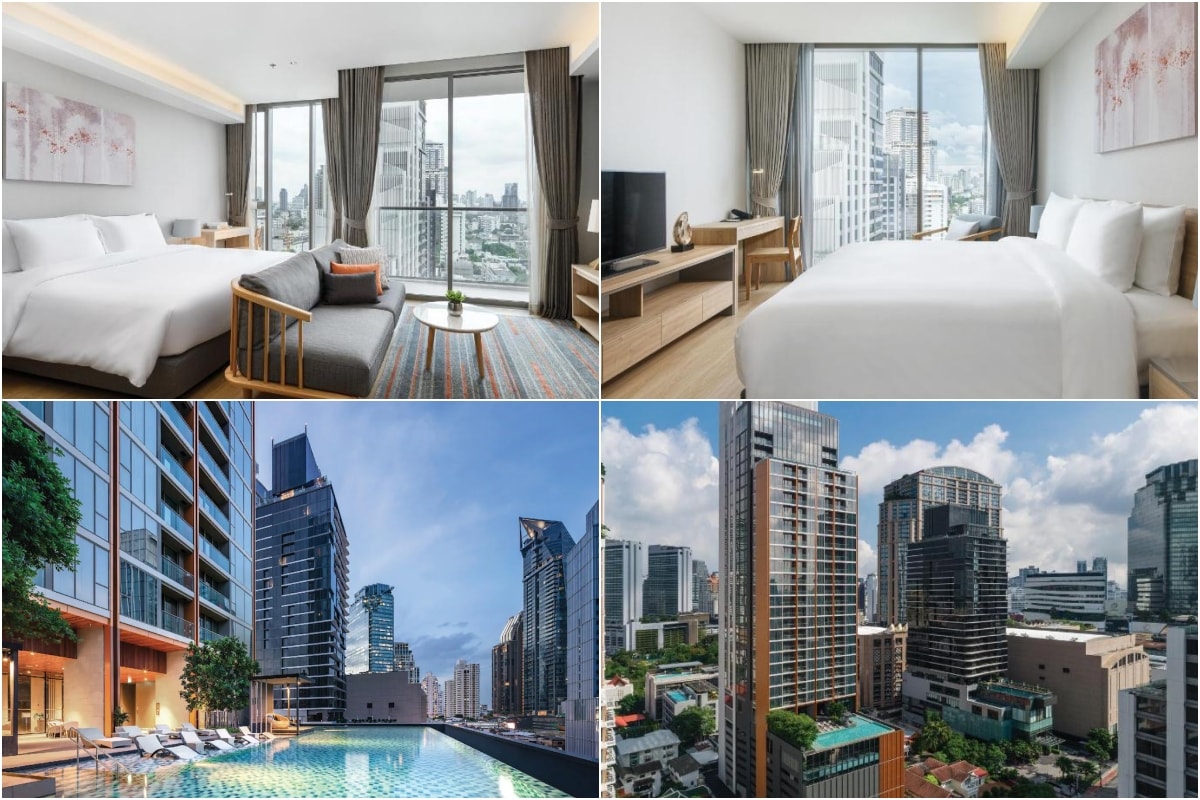 曼谷橡樹套房酒店 曼谷新開飯店 Oakwood Suites Bangkok 泰國曼谷BTS Asok飯店