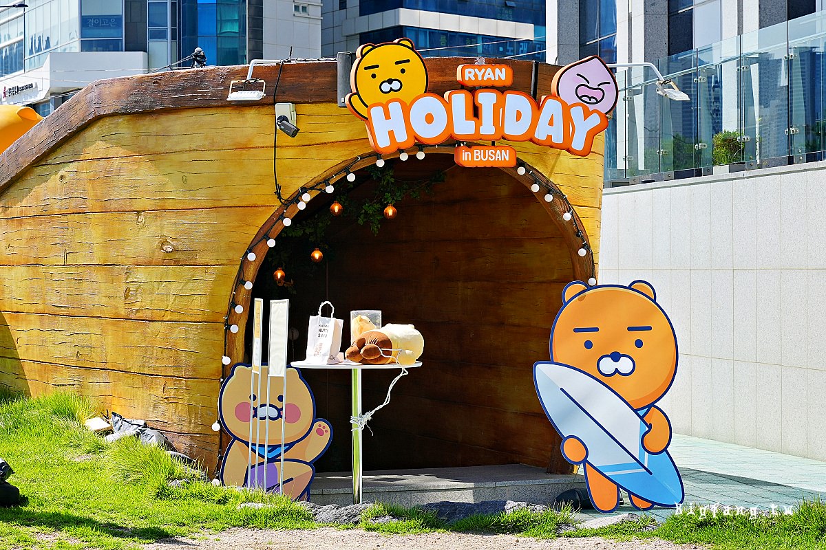 釜山海雲台 Ryan Holiday in Busan