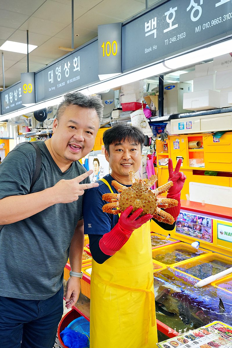 釜山海鮮 札嗄其海產市場