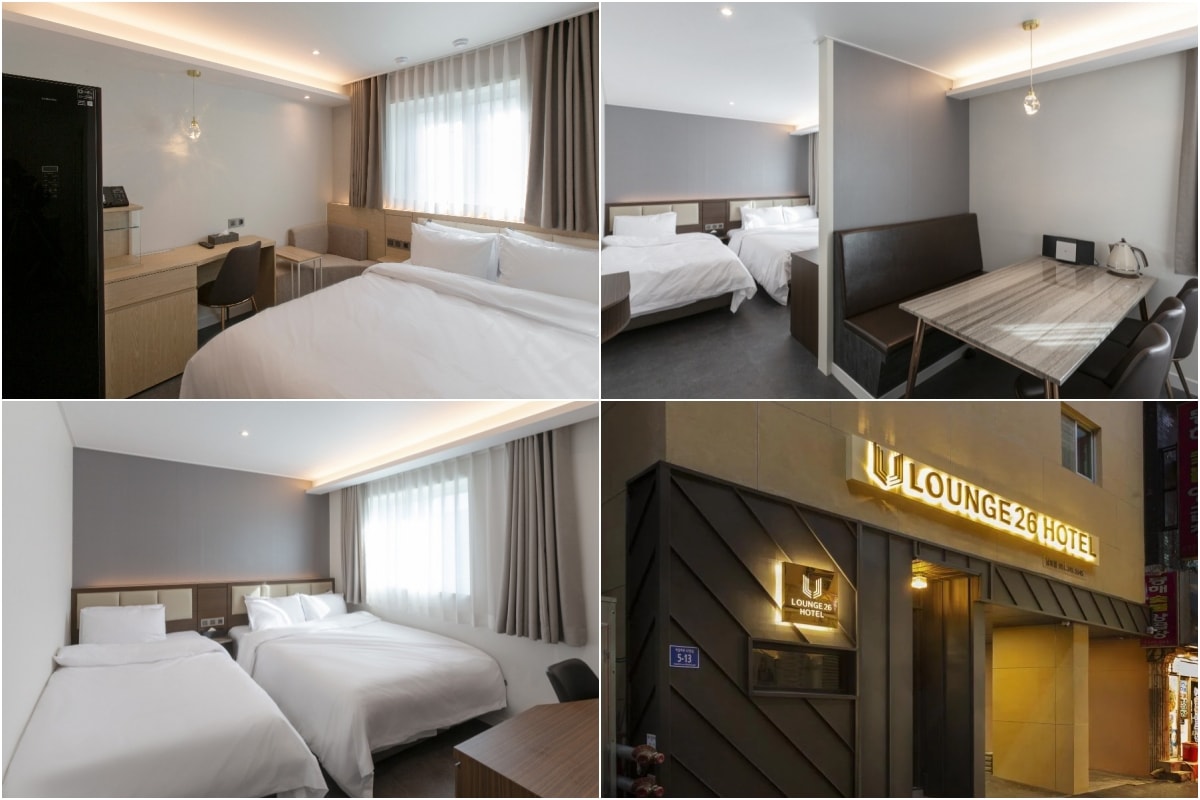 釜山酒廊26號飯店 2020年開幕 Busan Lounge 26 Hotel 南浦 부산 남포동 라운지26호텔