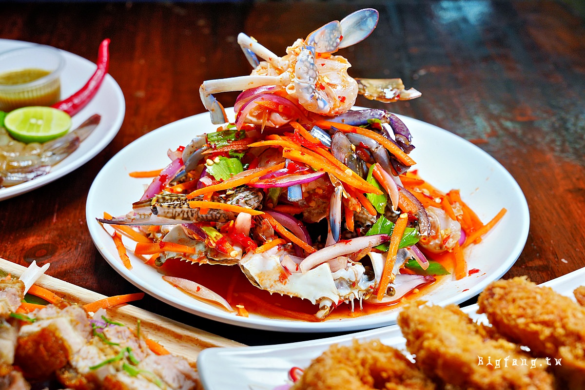 清邁尼曼區 Yumpumajedyod 泰式生醃海鮮+藍蟹