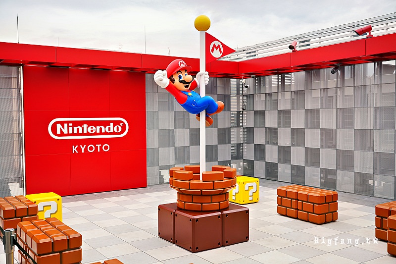 京都 Nintendo KYOTO 任天堂直營店 頂樓打卡點
