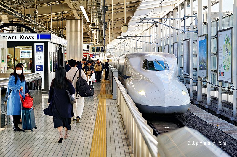 京都到東京新幹線 