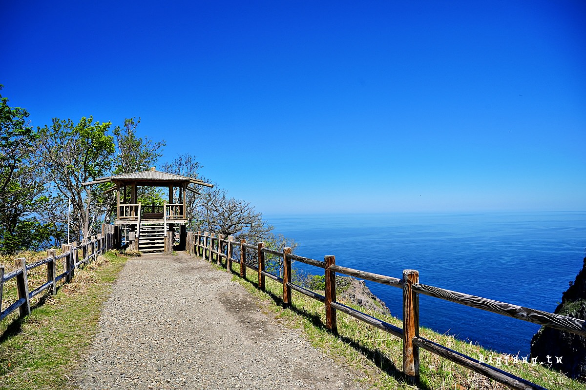 北海道知床半島 知床自然中心 乙女之淚瀑布步道