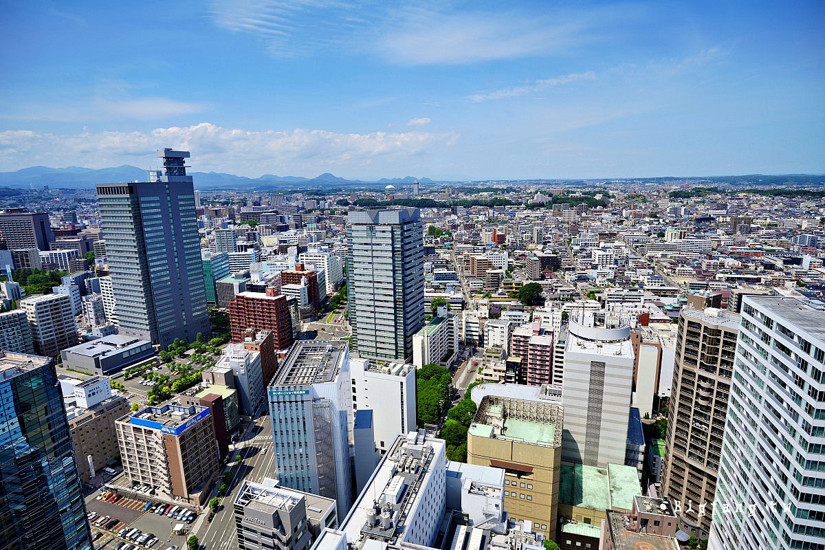 仙台駅旁 AER展望台