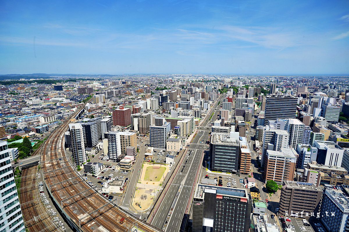 仙台駅旁 AER展望台