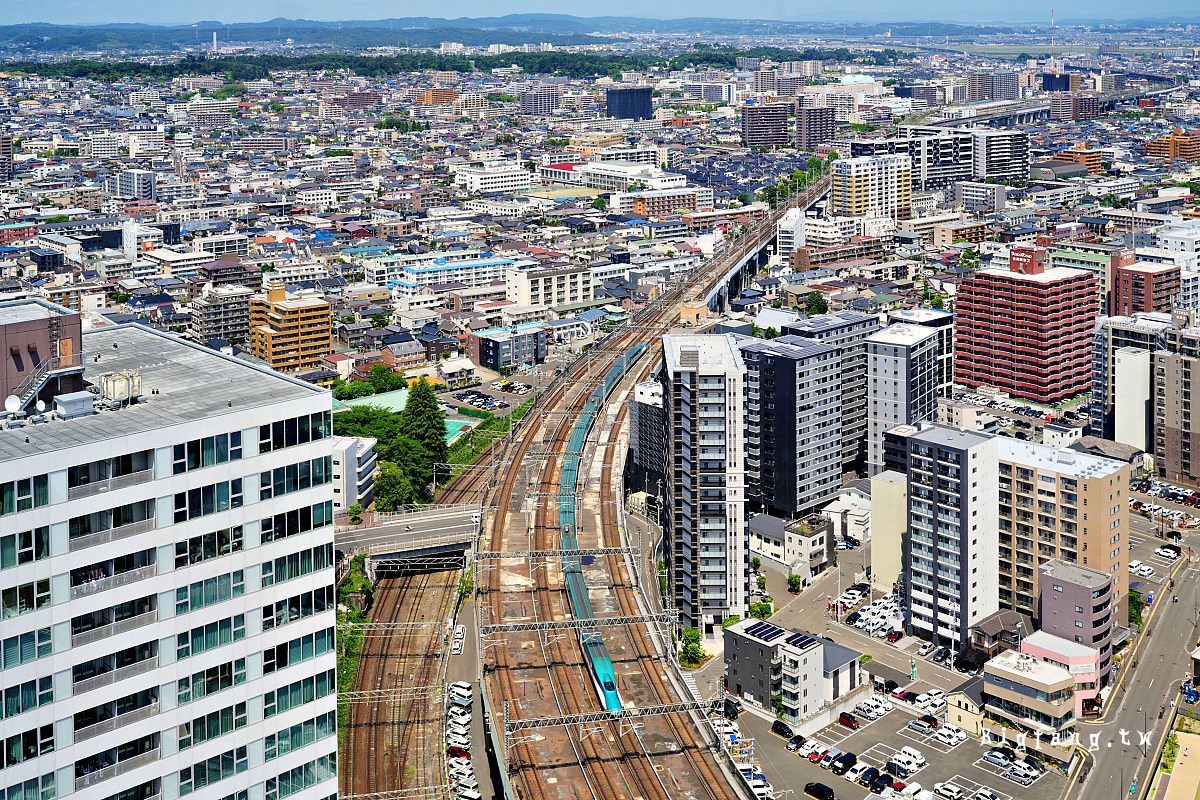 仙台駅旁 AER展望台