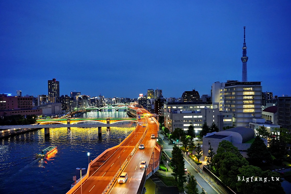 東京飯店 JR兩國駅住宿 THE GATE HOTEL 兩國 頂樓夜景展望台