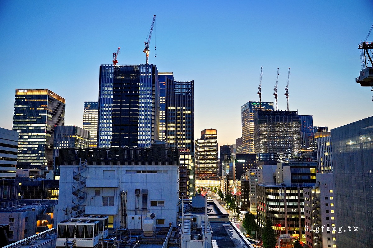 東京駅住宿 東京八重之翠飯店 (Hotel Yaenomidori Tokyo) 夜景