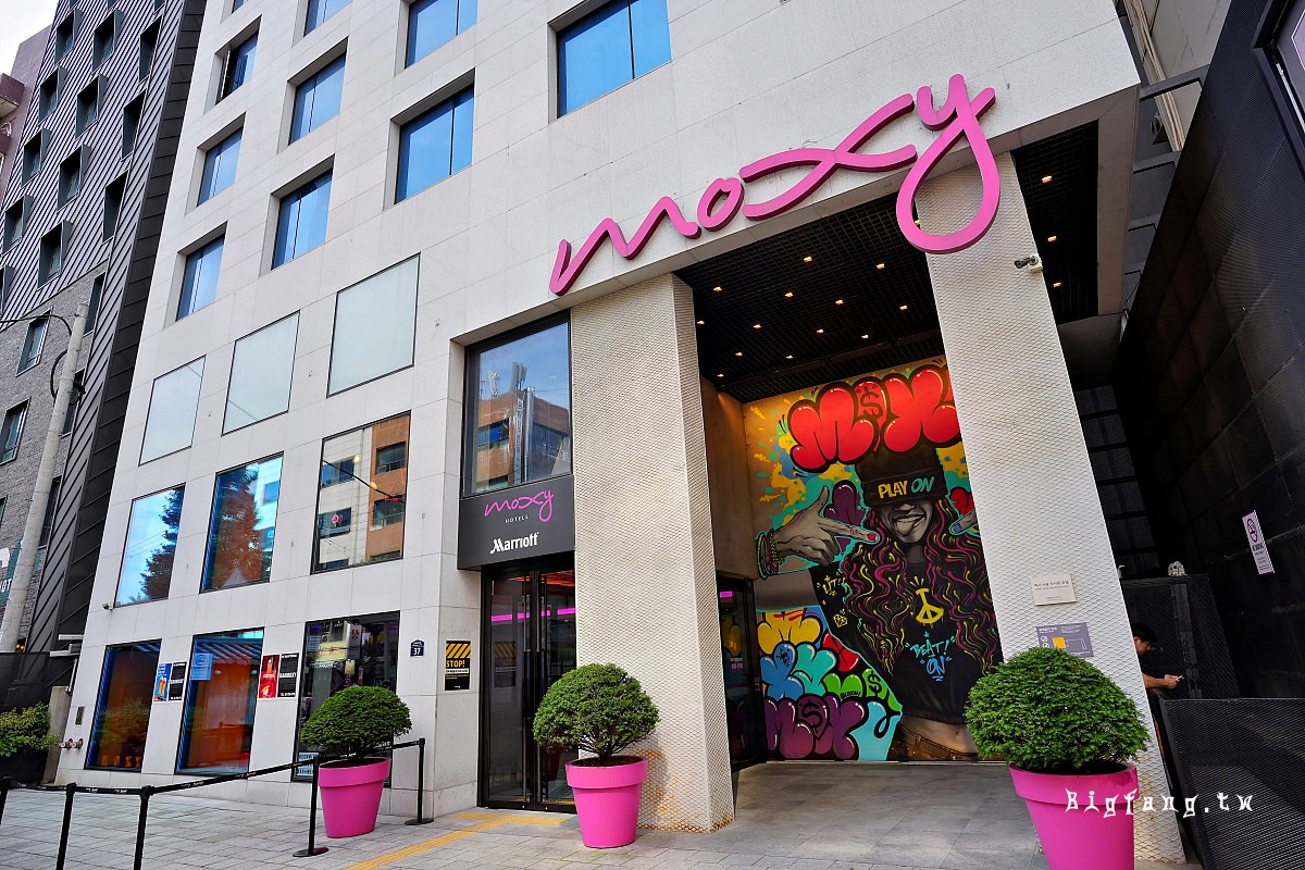 首爾住宿 Moxy首爾仁寺洞 (Moxy Seoul Insadong)