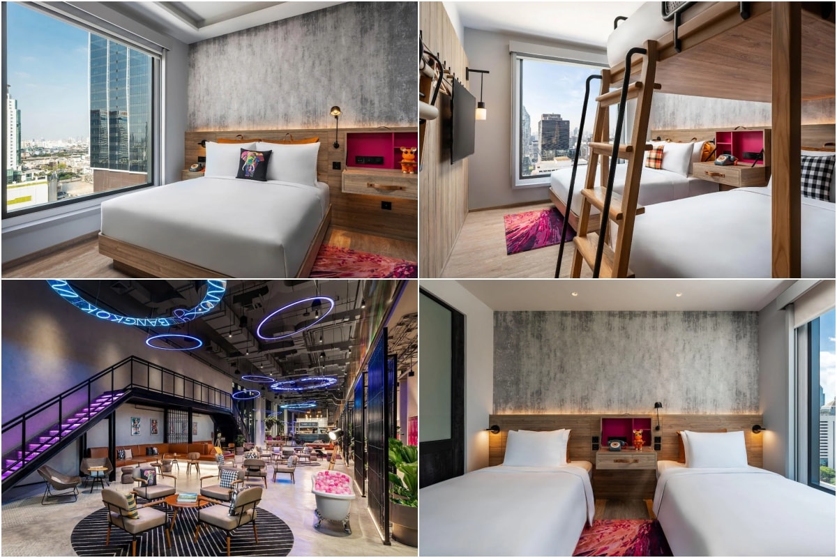 Moxy Bangkok Ratchaprasong (曼谷拉差巴頌Moxy酒店)  曼谷住宿