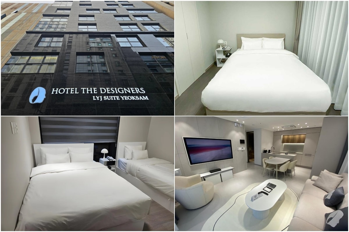 HOTEL THE DESIGNERS LYJ SUITE YEOKSAM (設計師酒店LYJ套房-驛三)  首爾 江南 호텔더디자이너스 리즈스윗 역삼