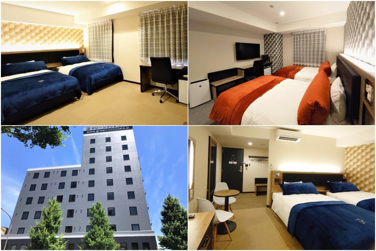 Green Rich Hotel Yonagoekimae Artificial hot spring Futamata Yunohana (米子站前人工溫泉二股湯之華格林里奇飯店) 鳥取縣 グリーンリッチホテル米子駅前