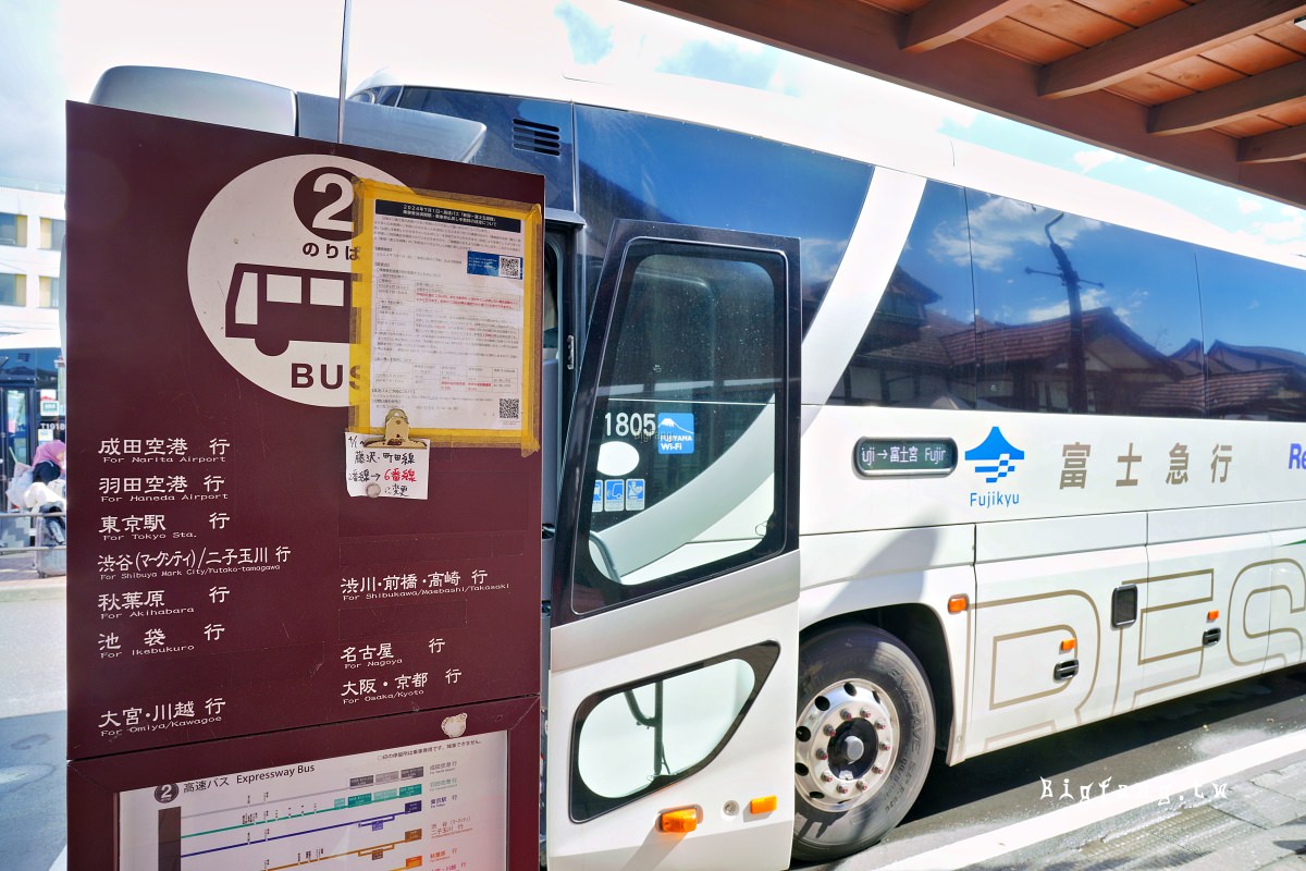 山梨縣富士河口湖町 河口湖車站 巴士交通