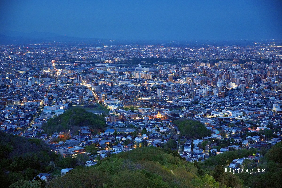 札幌 大倉山展望台 夜景