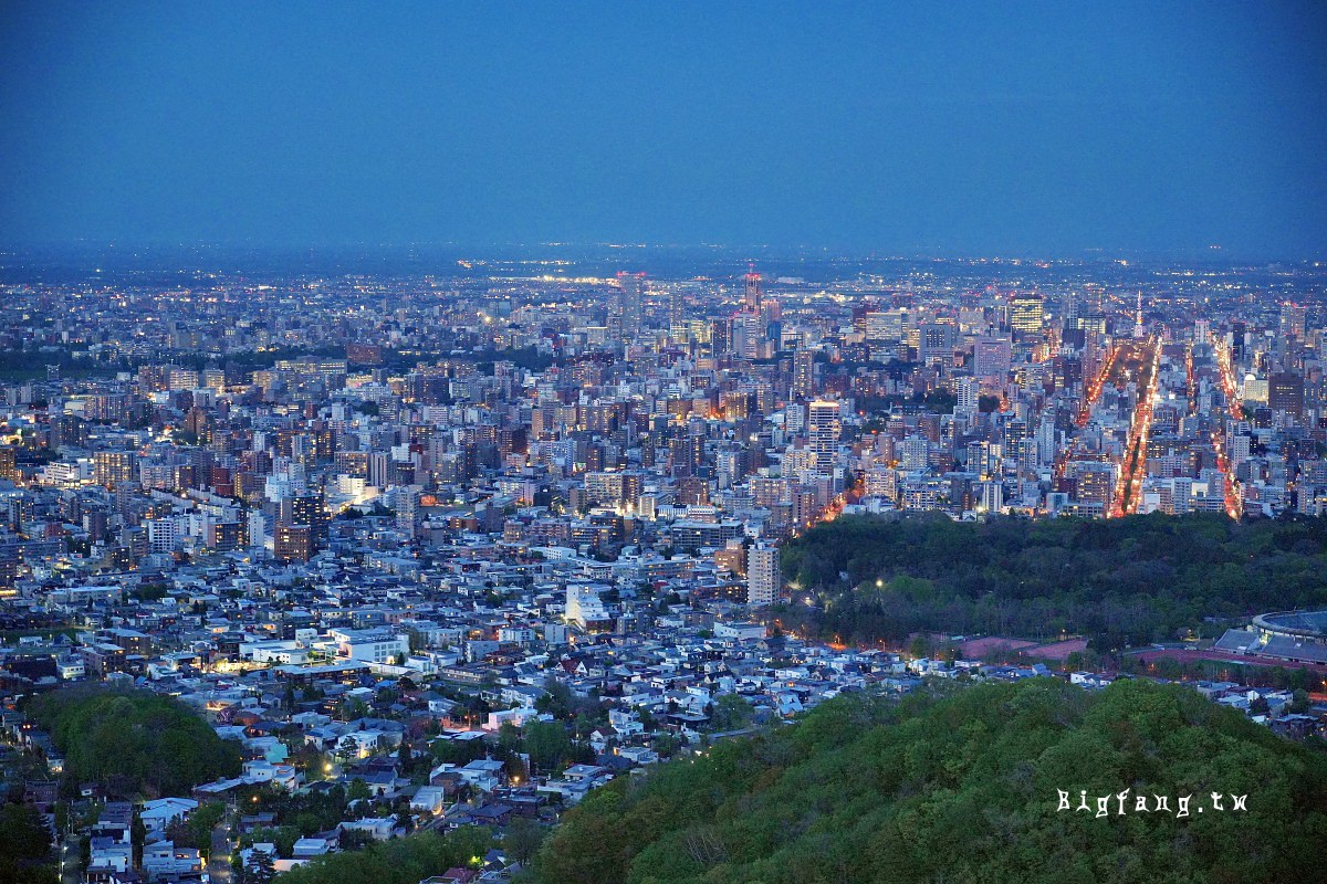 札幌 大倉山展望台 夜景