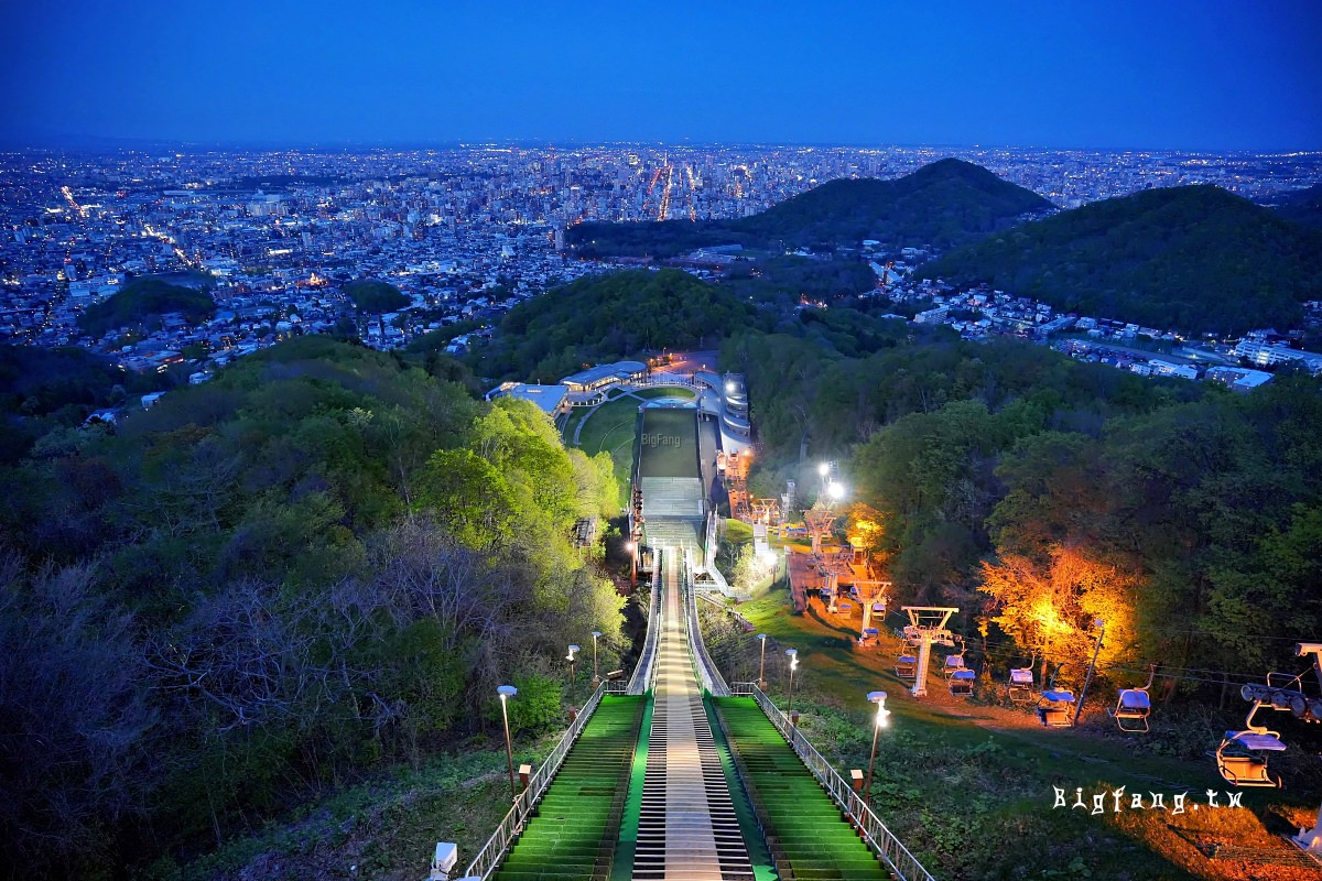 札幌 大倉山展望台 夜景