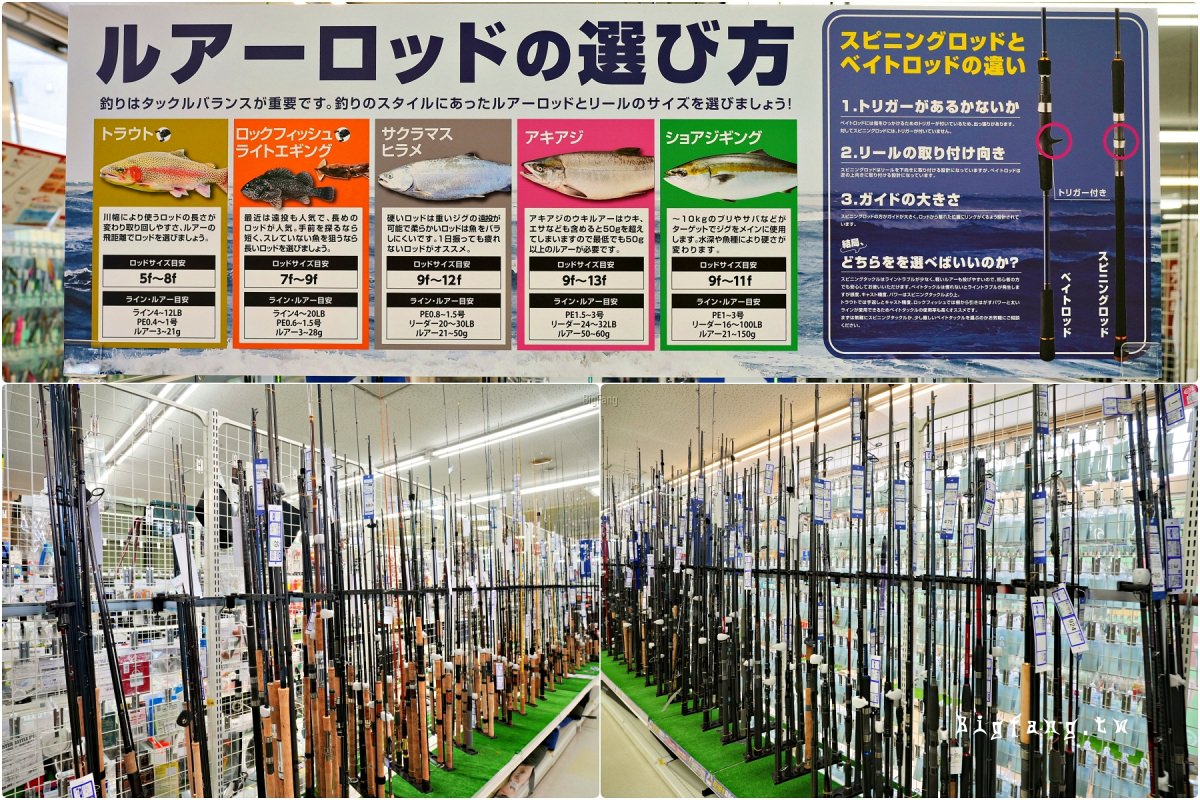 札幌 BIGBAN 釣具店 北32條店