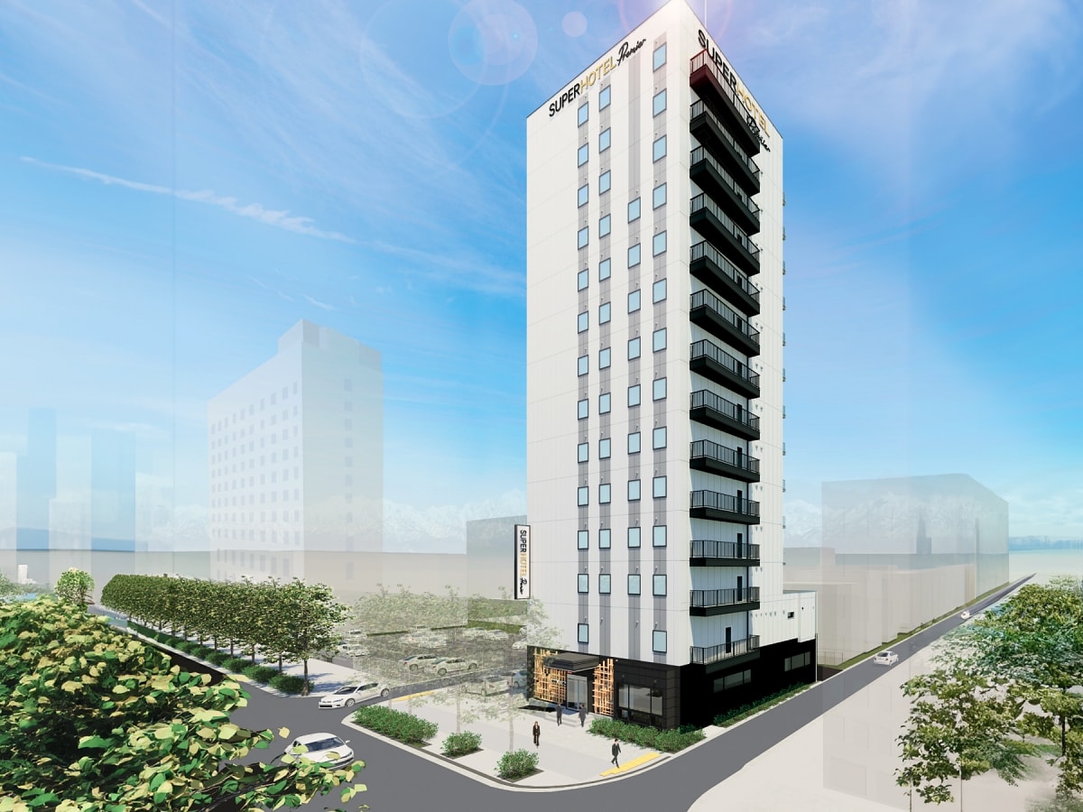 Super Hotel Premier Toyama Castle Park (Super Hotel Premier 城址公園前) 富山新開飯店 スーパーホテルPremier富山・城址公園前