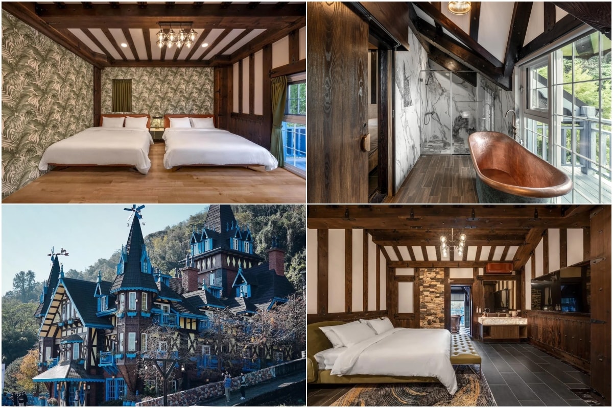 藍色城堡x茱諾法式甜點 (Blue Castle Juno Maison) 南投新開飯店 埔里