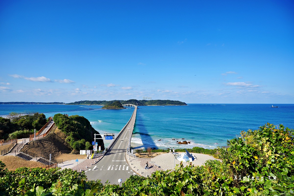 山口縣下關市 角島大橋 展望台