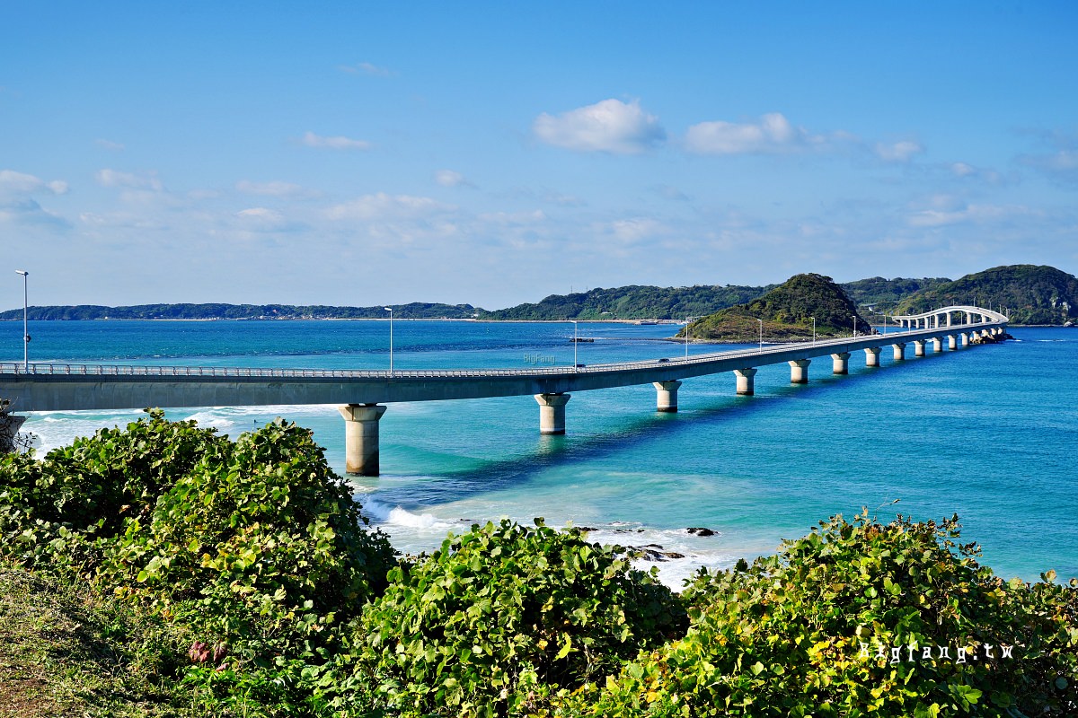 山口縣下關市 角島大橋 展望台